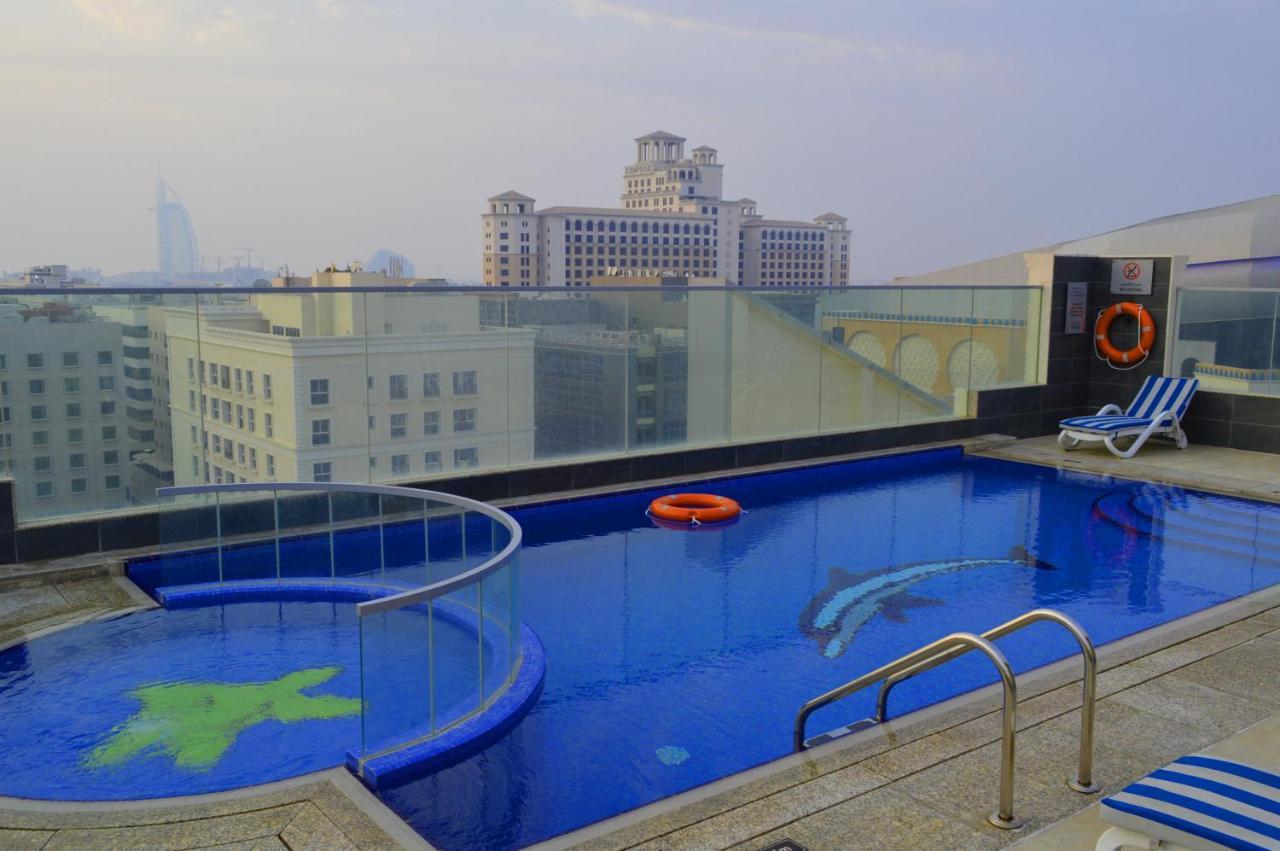Tulip Al Barsha Hotel Apartment Dubai Exterior foto