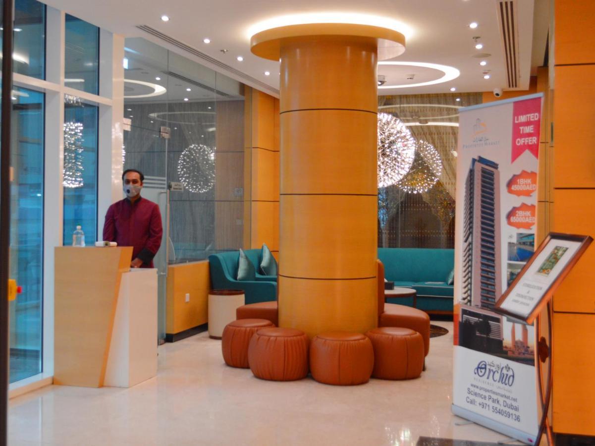 Tulip Al Barsha Hotel Apartment Dubai Exterior foto