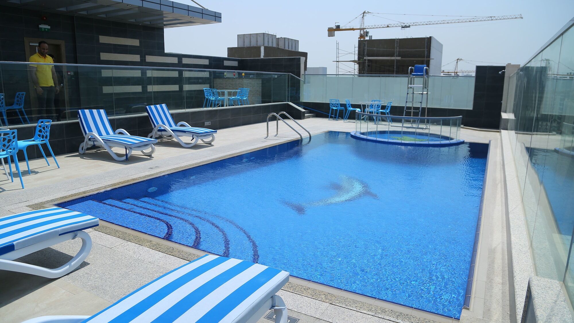Tulip Al Barsha Hotel Apartment Dubai Exterior foto